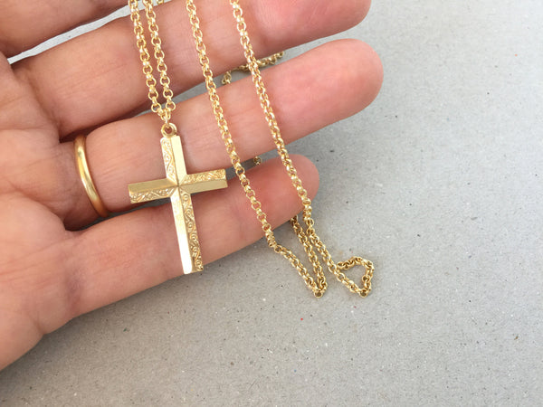 Buy U7 Bible Verse Prayer Necklace for Men Women 18K Gold Plated Stainless  Steel Christian Jewelry Praying Hands Coin Medal Pendant, with Chain 20